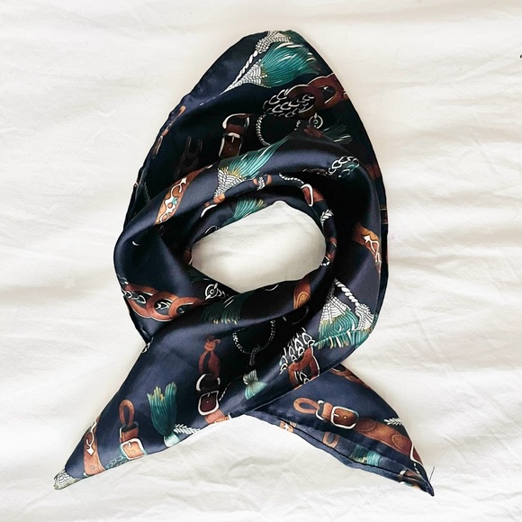 Satin Scarf - Picture 5 of 6